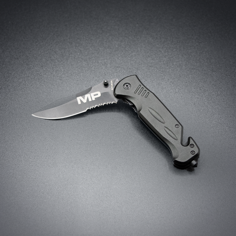 Black Shark Rescue Knife with "MP" Letters