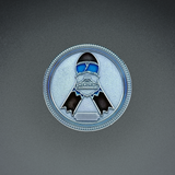 Police and Peace Officers Memorial Ribbon Challenge Coin