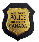Porte-insigne encastré et avec clips - Rond - Fermeture Velcro