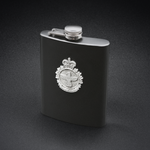 Black Stainless Steel Pocket Canteen