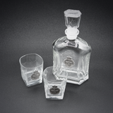 Decanter Set with Rocks Glasses and Presentation Box