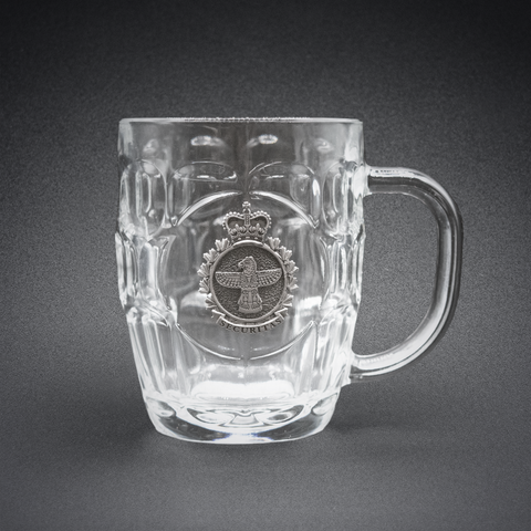 Dimpled Mug with Pewter MP Branch Crest
