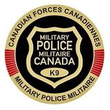 Pièce commémorative Police Militaire K9 maître-chiens