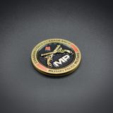 Challenge Coin - Military Police - Cross Pistols