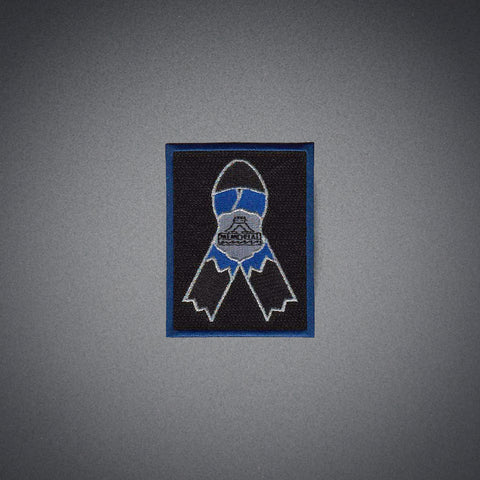 Patch - The Police Officer Memorial Ribbon Morale Patch