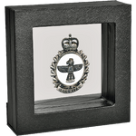 Silicone Window Box with Pewter Thunderbird Crest - 3 colours