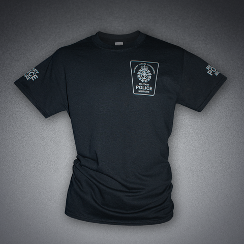 T-Shirt noir avec écusson TOP discret