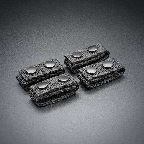 Supports de ceinture en nylon - paquet de 4 - pour ceinture de service