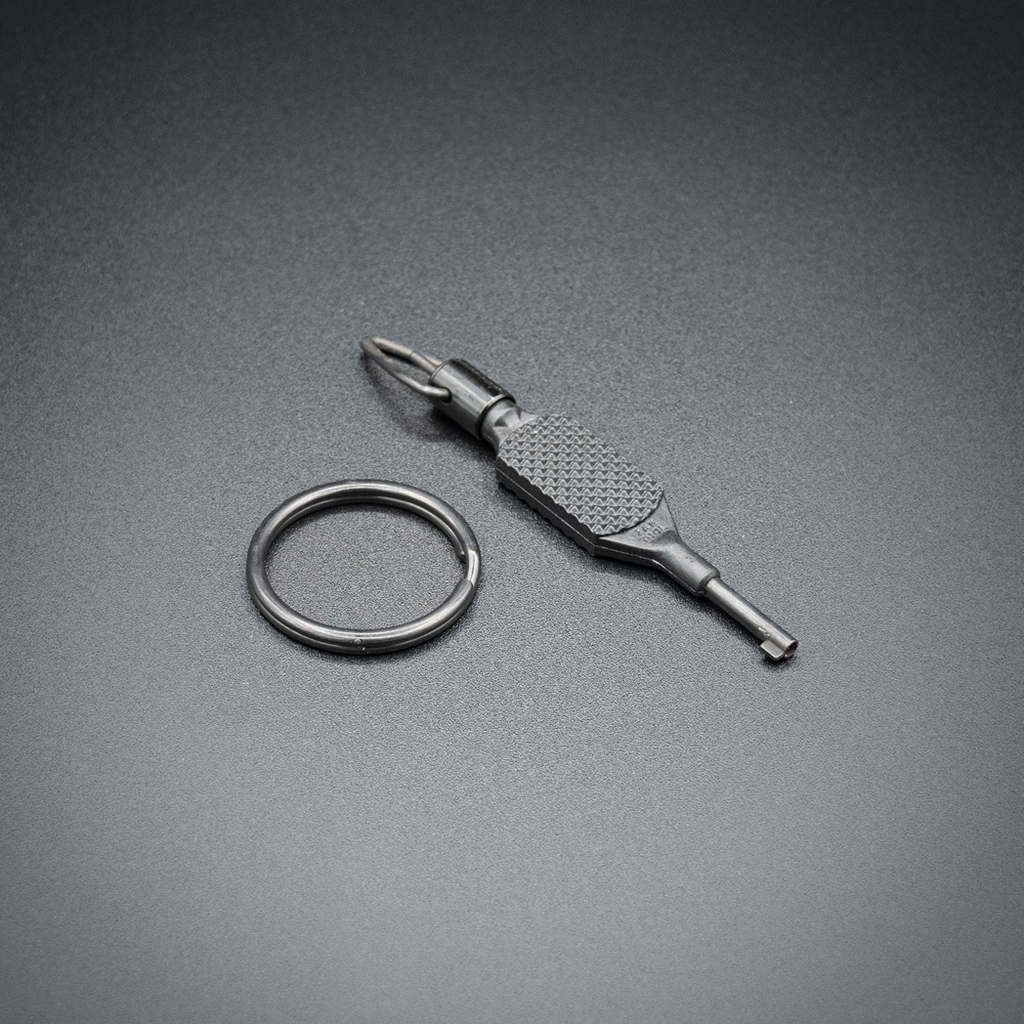 Handcuff Key Tool Handcuff Key - Knurled Flat Swivel key - ZAK Tool ZT-9P – CMPA MP Kit Shop