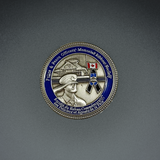 Police and Peace Officers Memorial Ribbon Challenge Coin